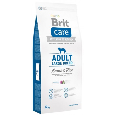 Brit Care (Брит Кеа) Adult Lardge Breed (12 кг) корм для взрослых собак крупных пород с ягненком и рисом